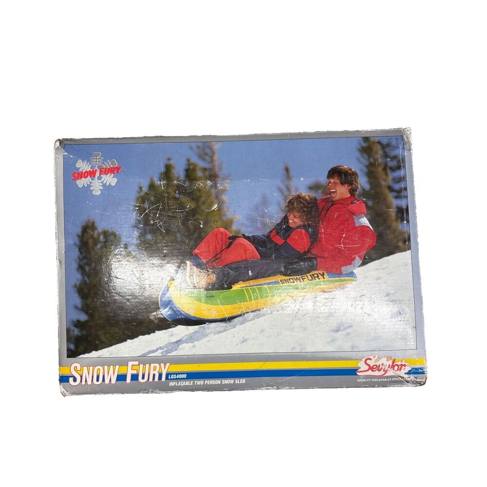 Sevylor LGS3000 WATER RAFT/ Snow sled. Inflatable Water Tube. Vintage- RARE VTG